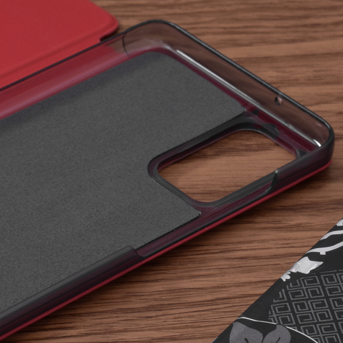 Husa tip carte Samsung Galaxy S20 Plus, eFold Book View, Red [3]