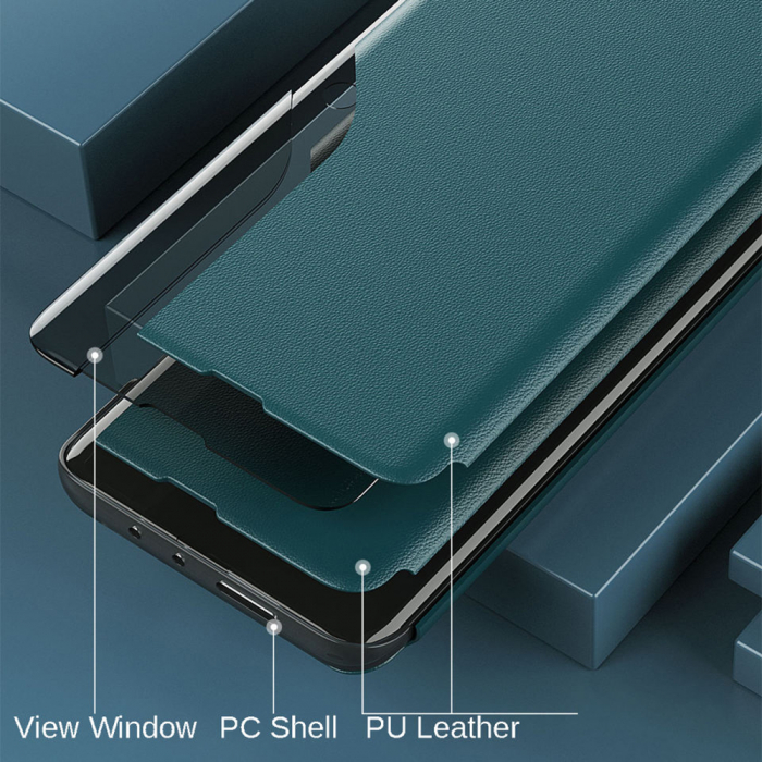 Husa tip carte Samsung Galaxy S20 Ultra, eFold Book View, Negru [5]