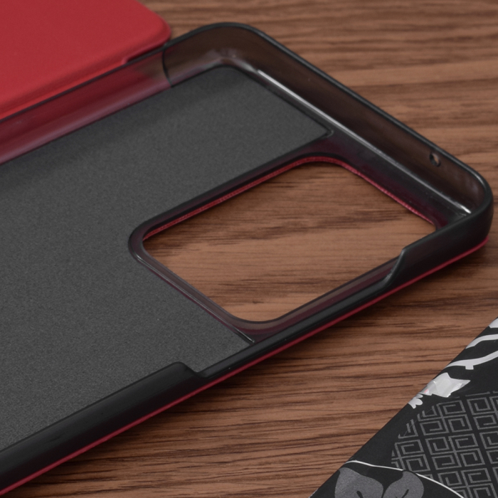 Husa tip carte Samsung Galaxy S20 Ultra, eFold Book View, Red [3]