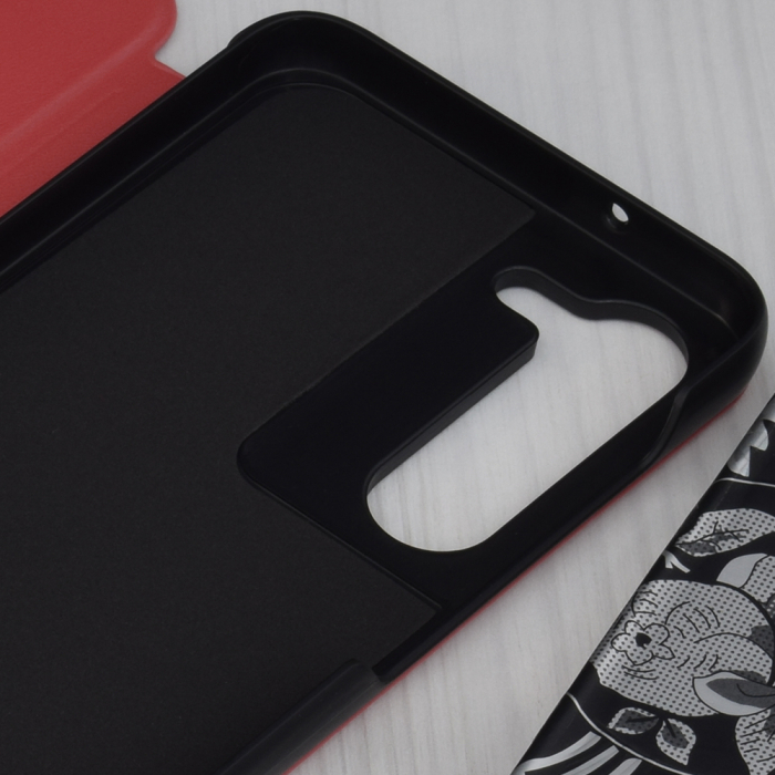 Husa tip carte Samsung Galaxy S23, eFold Book View, Red [3]