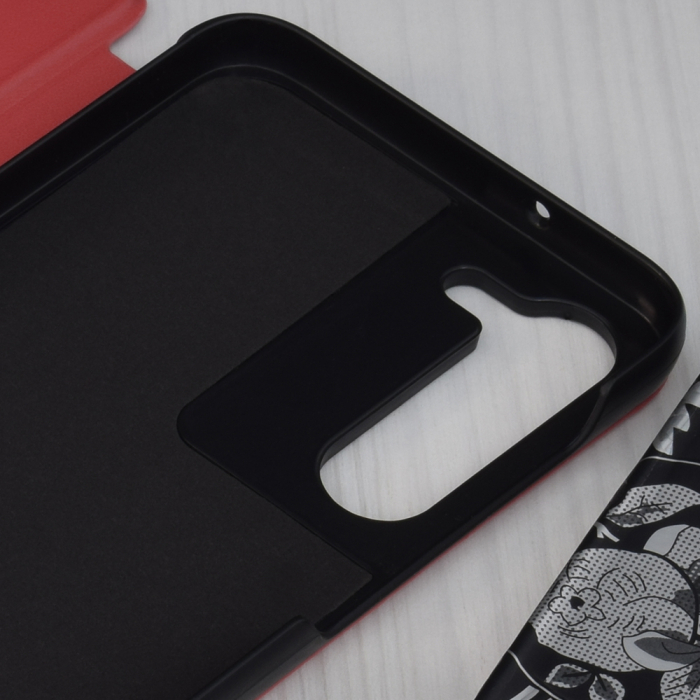 Husa tip carte Samsung Galaxy S23 Plus, eFold Book View, Red [3]