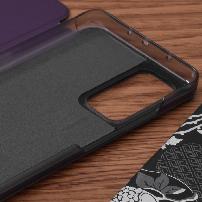 Husa tip carte Xiaomi Mi 10T / 10T Pro, eFold Book View, Purple [3]