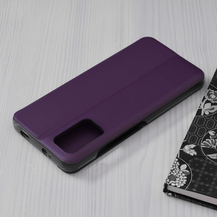 Husa tip carte Xiaomi Poco M3, eFold Book View, Purple [2]