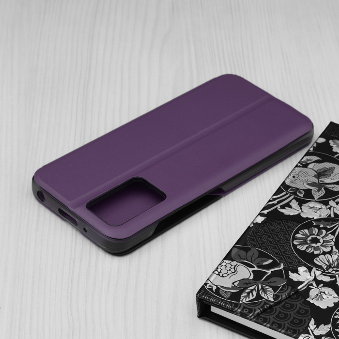 Husa tip carte Xiaomi Redmi 10, eFold Book View, Purple [2]