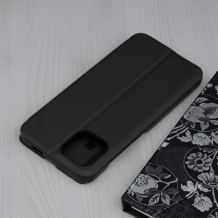 Husa tip carte Xiaomi Redmi A1 / A2, eFold Book View, Negru [2]