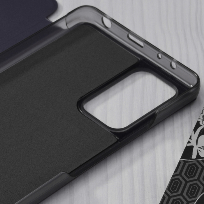 Husa tip carte Xiaomi Redmi Note 10 Pro, eFold Book View, Dark Blue [3]