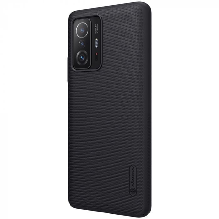 Husa Xiaomi 11T / 11T Pro, Nillkin Super Frosted Shield, Negru [3]