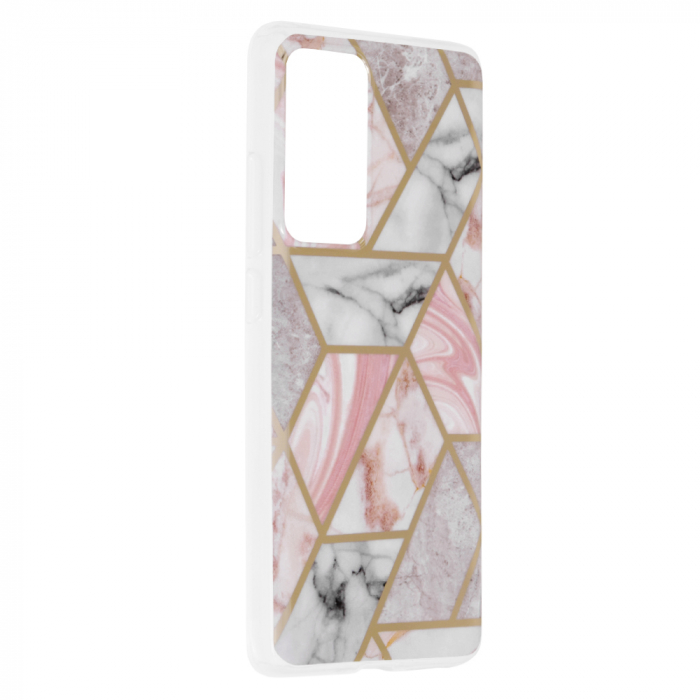 Husa Xiaomi 12, Techsuit Marble Series, Pink Hex [2]