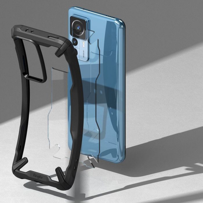 Husa Xiaomi 12T, Ringke Fusion X, Black [6]
