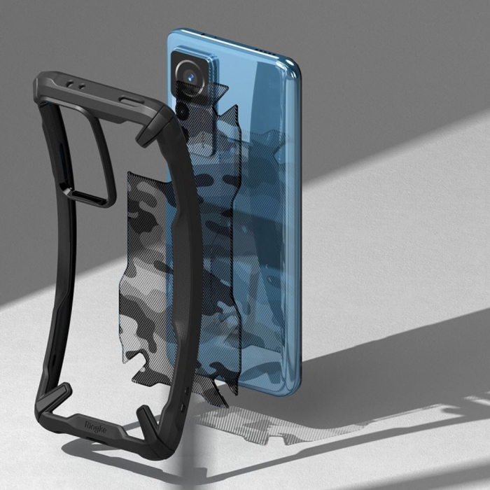 Husa Xiaomi 12T, Ringke Fusion X, Camo Black [6]