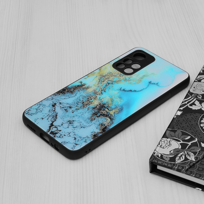 Husa Xiaomi M4 Pro 5G, Glaze Series, Blue Ocean [5]
