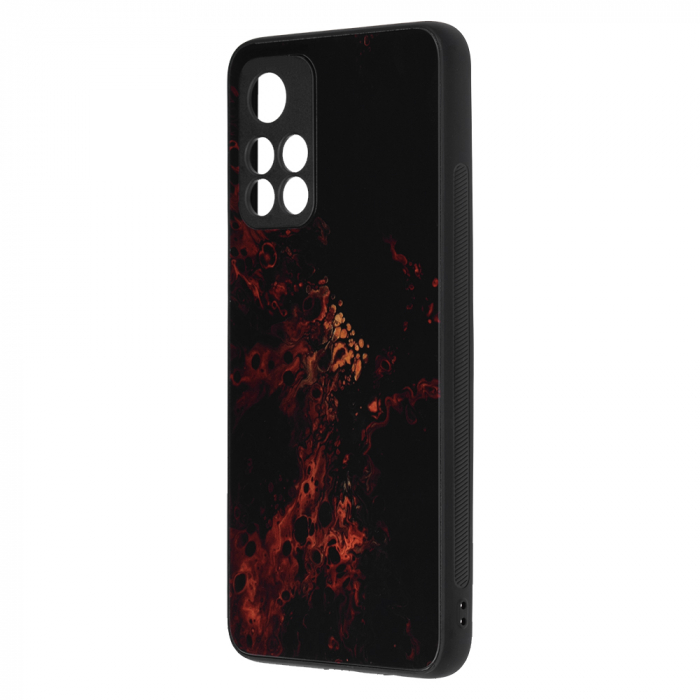 Husa Xiaomi M4 Pro 5G, Glaze Series, Red Nebula [3]