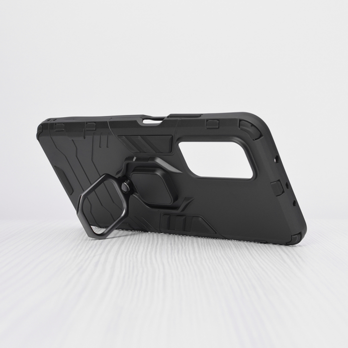 Husa Xiaomi Mi 10T / Mi 10T Pro, Techsuit Shield Ring, Negru [2]