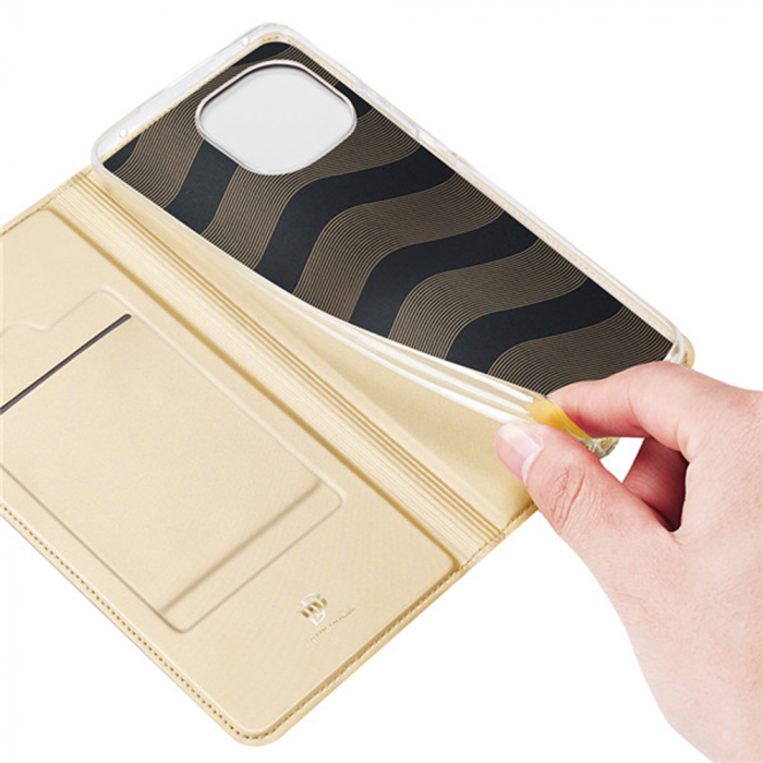 Husa Xiaomi Mi 11 Lite, Dux Ducis Skin Pro Flip Book, Negru [3]