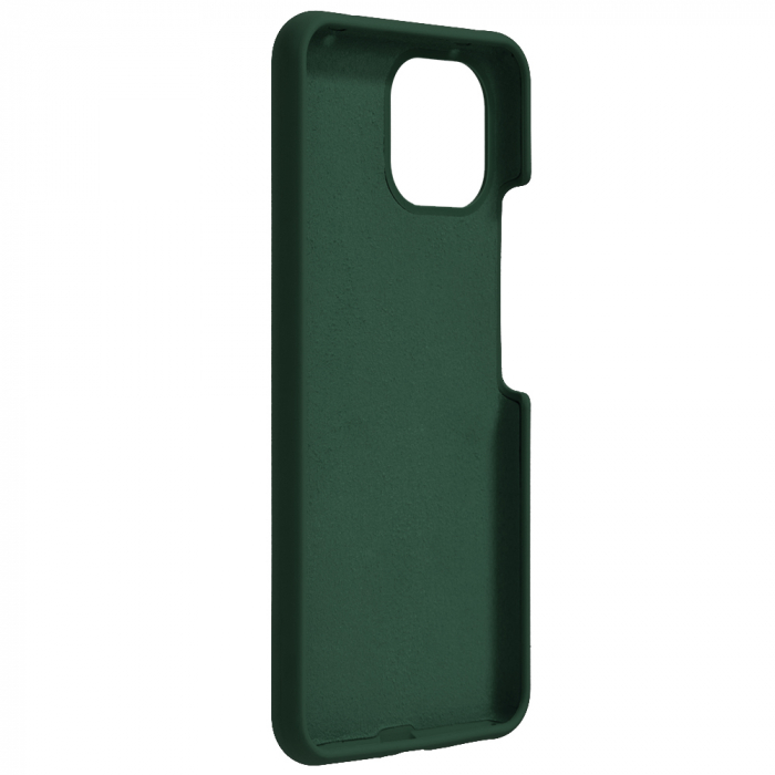 Husa Xiaomi Mi 11 Lite, Soft Edge Silicone, Dark Green [3]