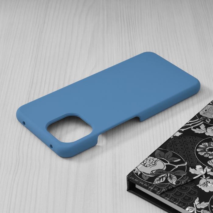 Husa Xiaomi Mi 11 Lite, Soft Edge Silicone, Denim Blue [4]