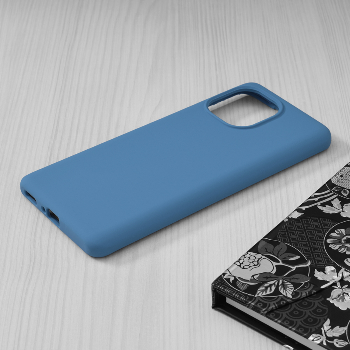 Husa Xiaomi Mi 11, Soft Edge Silicone, Denim Blue [4]