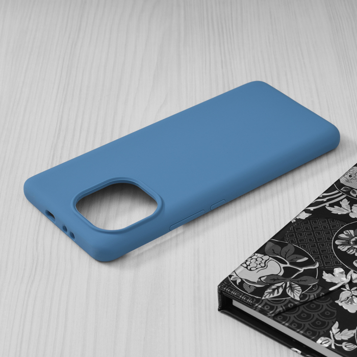 Husa Xiaomi Mi 11, Soft Edge Silicone, Denim Blue [5]