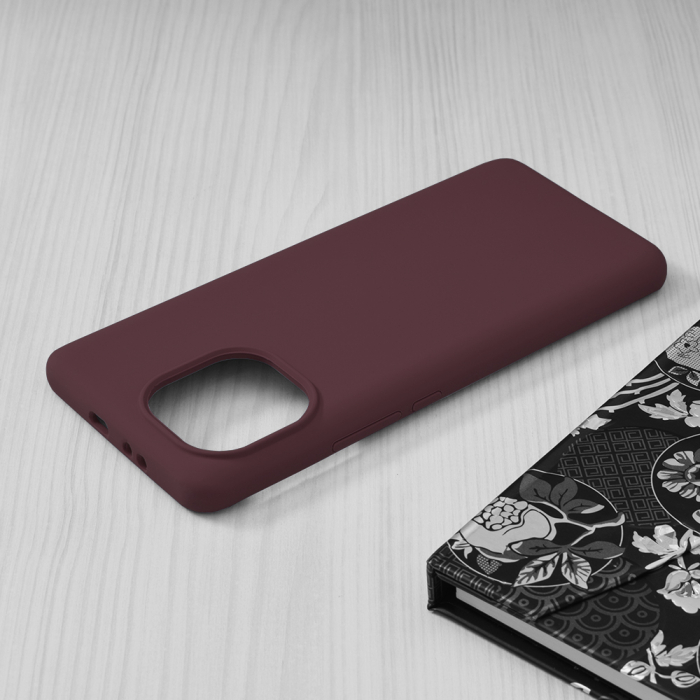 Husa Xiaomi Mi 11, Soft Edge Silicone, Plum Violet [4]