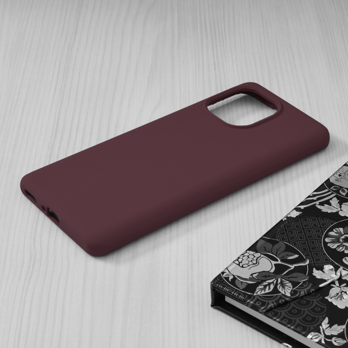 Husa Xiaomi Mi 11, Soft Edge Silicone, Plum Violet [5]