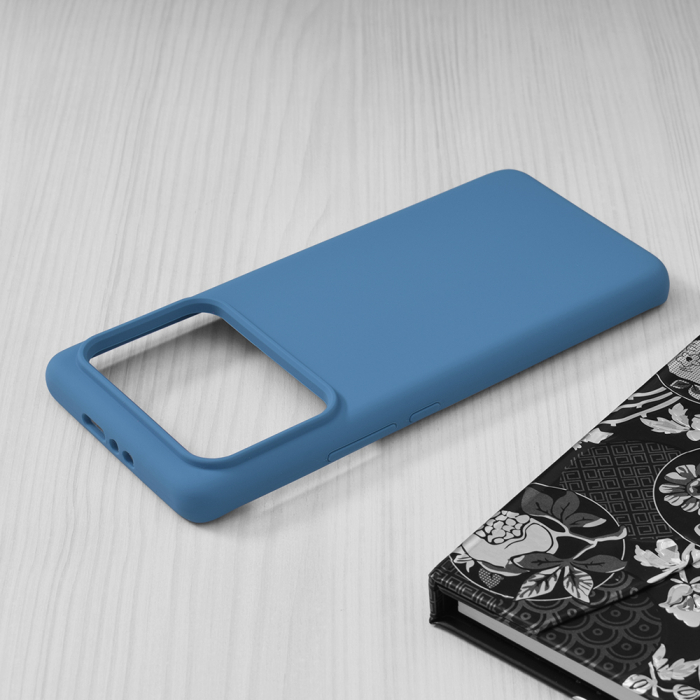 Husa Xiaomi Mi 11 Ultra, Soft Edge Silicone, Denim Blue [4]