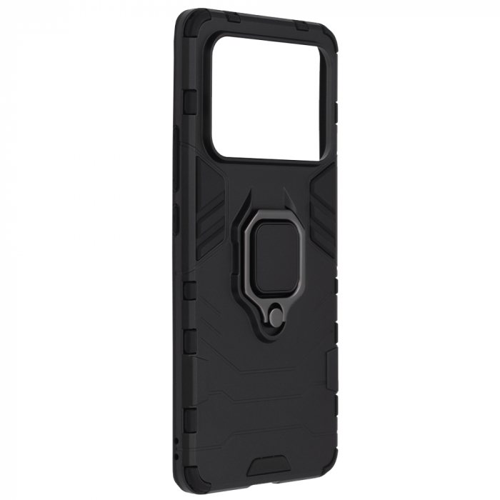 Husa Xiaomi Mi 11 Ultra, Techsuit Shield Ring, Negru [2]