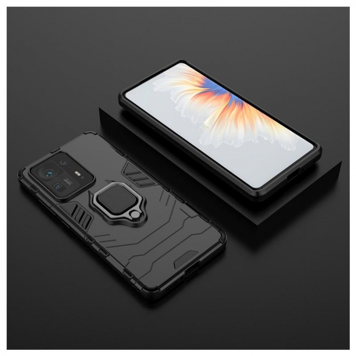 Husa Xiaomi Mix 4, Techsuit Shield Ring, Negru [9]