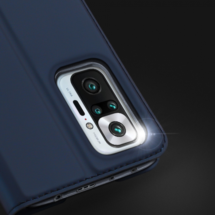 Husa Xiaomi Note 10 Pro, Dux Ducis Skin Pro Flip Book, Negru [7]