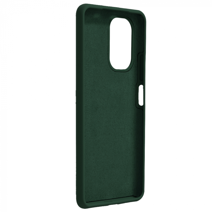 Husa Xiaomi Poco F3, Soft Edge Silicone, Dark Green [3]