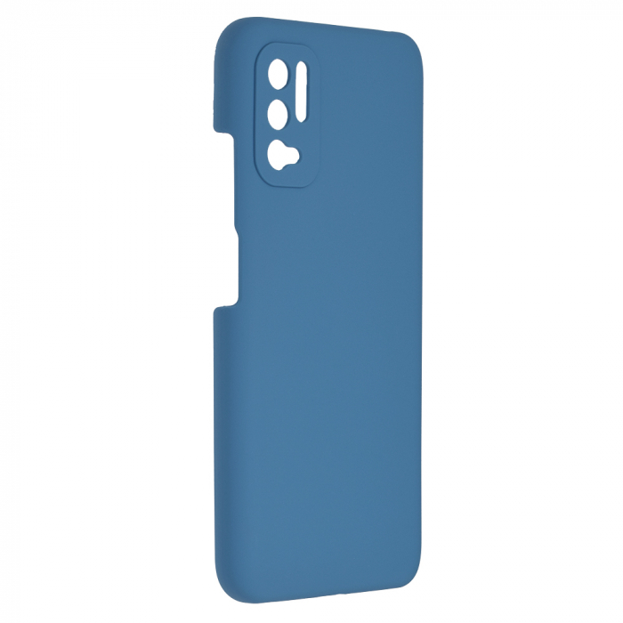 Husa Xiaomi Poco M3 Pro, Soft Edge Silicone, Denim Blue [3]