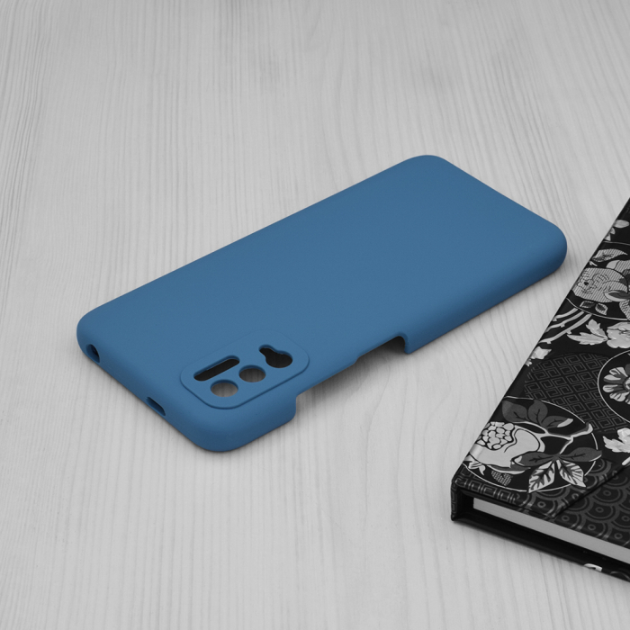 Husa Xiaomi Poco M3 Pro, Soft Edge Silicone, Denim Blue [5]