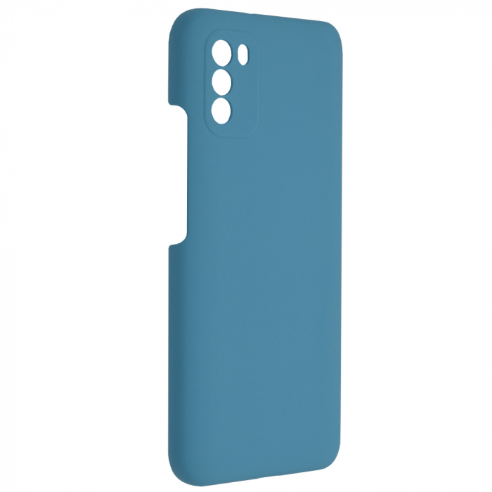 Husa Xiaomi Poco M3, Soft Edge Silicone, Denim Blue [2]