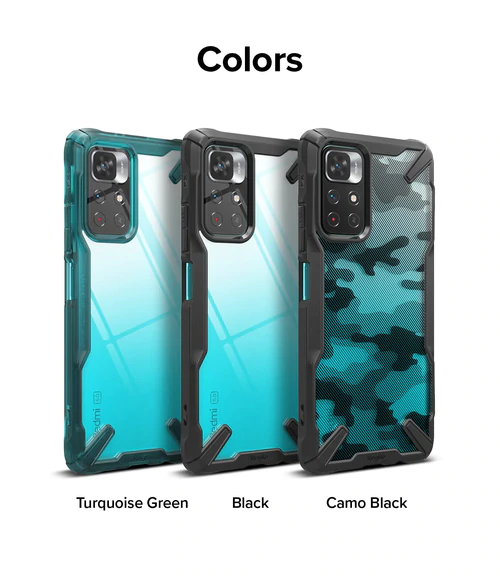 Husa Xiaomi Poco M4 Pro 5G, Ringke Fusion X, Camo Black [7]