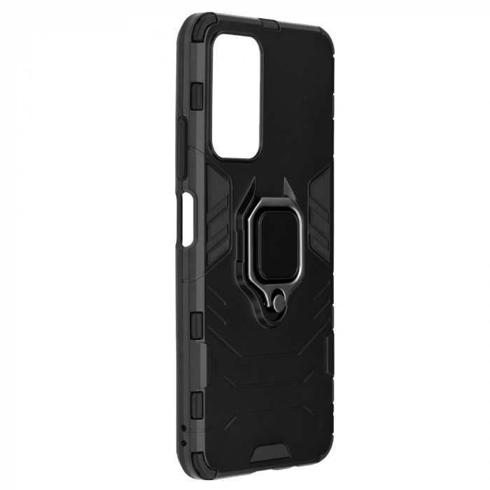 Husa Xiaomi Poco M4 Pro 5G, Techsuit Shield Ring, Negru [2]
