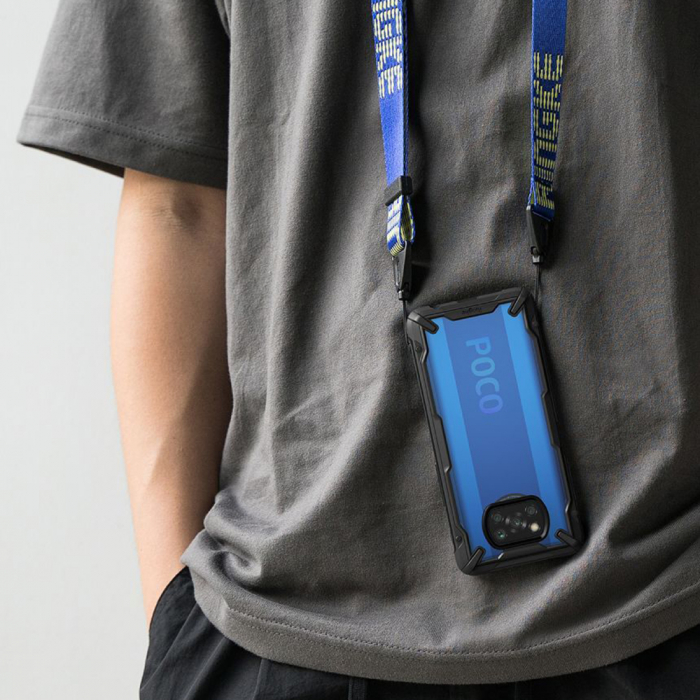 Husa Xiaomi Poco X3 NFC, Ringke Fusion X, Negru [5]