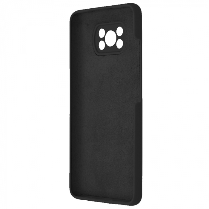 Husa Xiaomi Poco X3 NFC, Soft Edge Silicone, Negru [3]