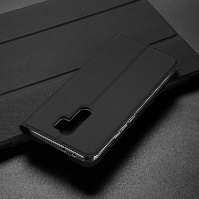 Husa Xiaomi Redmi 9, Dux Ducis Skin Pro Flip Book, Negru [10]