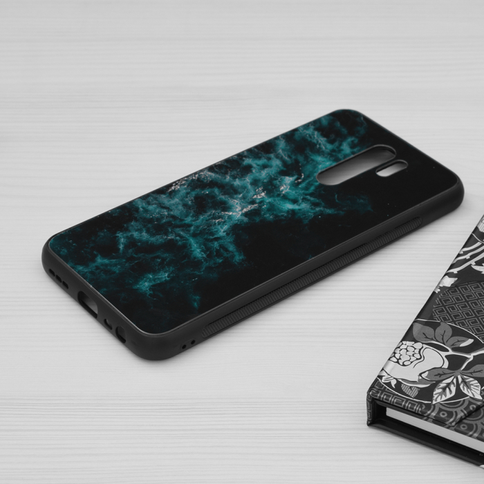 Husa Xiaomi Redmi 9, Glaze Series, Blue Nebula [5]