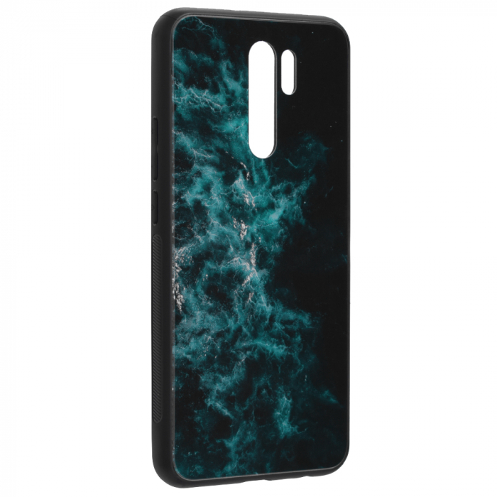 Husa Xiaomi Redmi 9, Glaze Series, Blue Nebula [2]