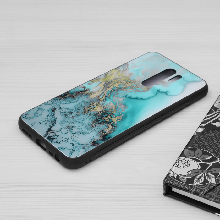 Husa Xiaomi Redmi 9, Glaze Series, Blue Ocean [5]