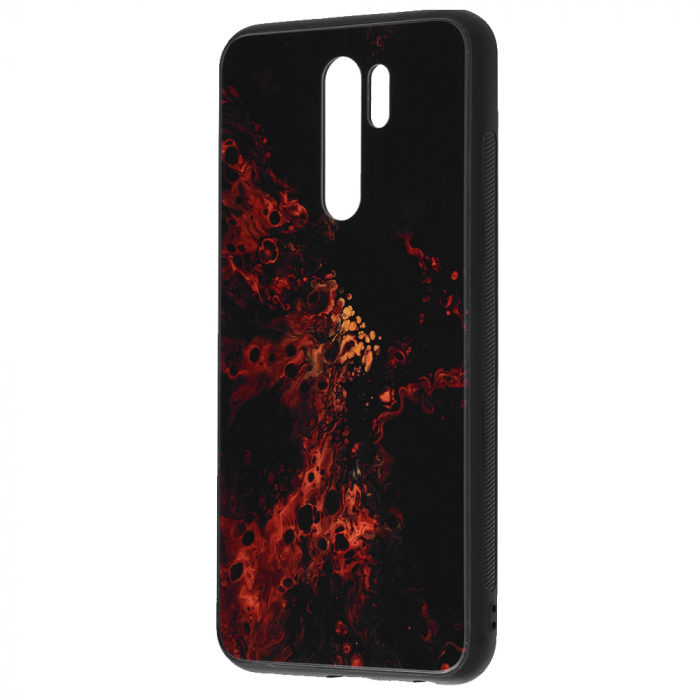 Husa Xiaomi Redmi 9, Glaze Series, Red Nebula [4]