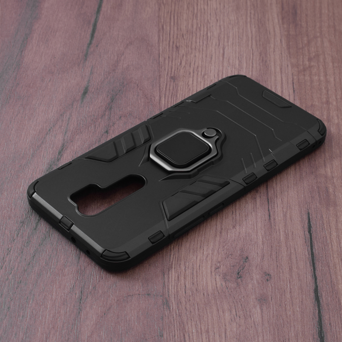 Husa Xiaomi Redmi 9, Techsuit Shield Ring, Negru [3]