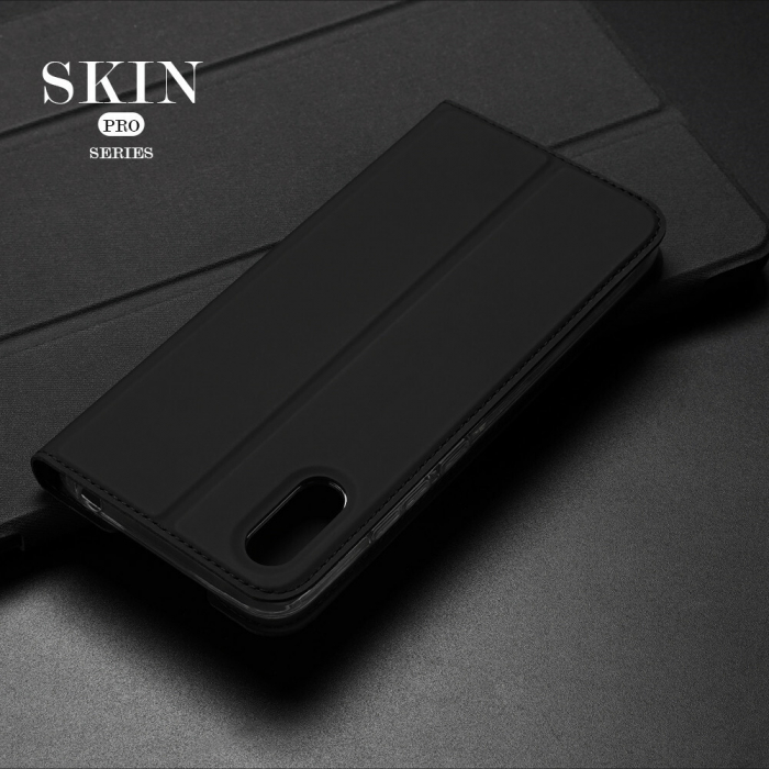Husa Xiaomi Redmi 9A, Dux Ducis Skin Pro Flip Book, Negru [5]