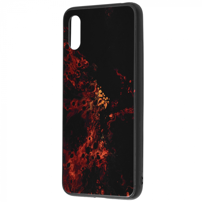 Husa Xiaomi Redmi 9A, Glaze Series, Red Nebula [4]