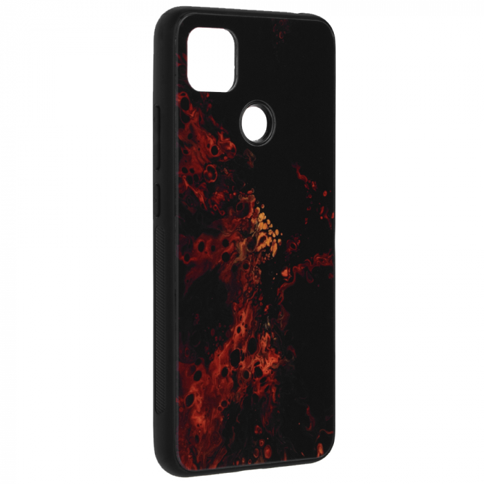 Husa Xiaomi Redmi 9C,Glaze Series, Red Nebula [4]