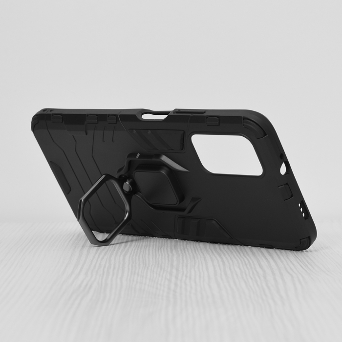 Husa Xiaomi Redmi 9T, Techsuit Shield Ring, Negru [2]