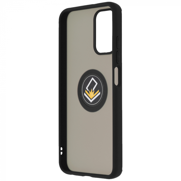Husa Xiaomi Redmi Note 10 / 10S cu inel suport stand magnetic, Negru [3]