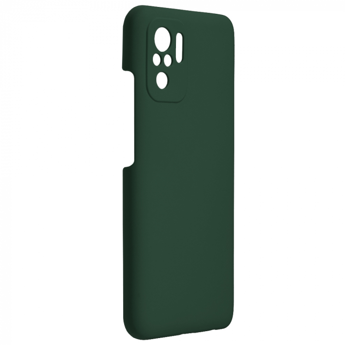Husa Xiaomi Redmi Note 10 / 10S, Soft Edge Silicone, Dark Green [2]