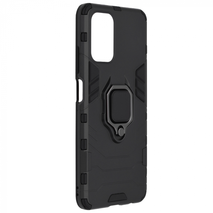 Husa Xiaomi Redmi Note 10 / 10S, Techsuit Shield Ring, Negru [2]