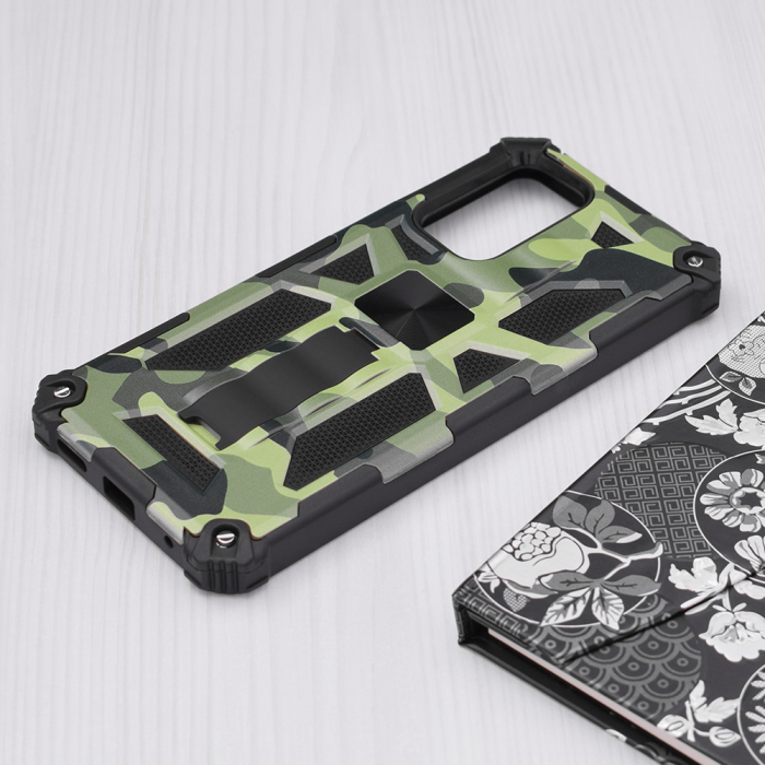 Husa Xiaomi Redmi Note 10 Pro, Techsuit Blazor, Camo Lime [7]